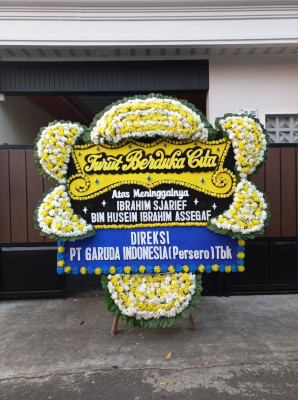Papan Bunga Duka di Tangkerang Selatan