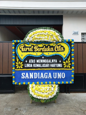 Papan Bunga Duka di Tangkerang Selatan